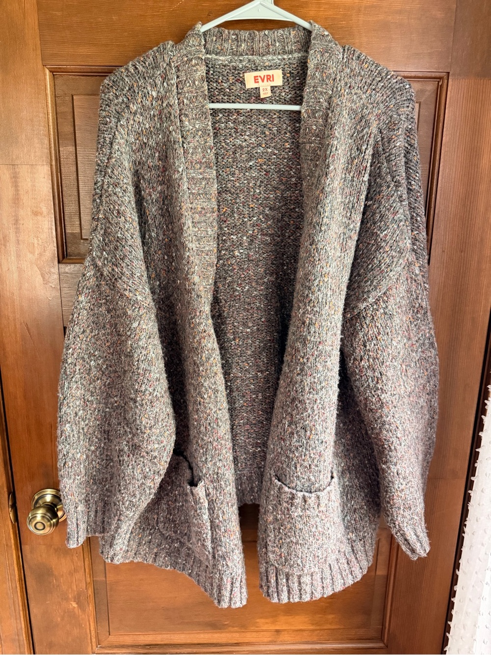 EVRI KNIT CONFETTI CARDIGAN